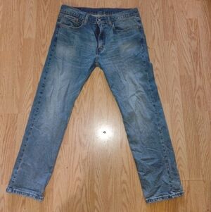 Mens Levi Used Second Hand Jeans W34 L30 #0029